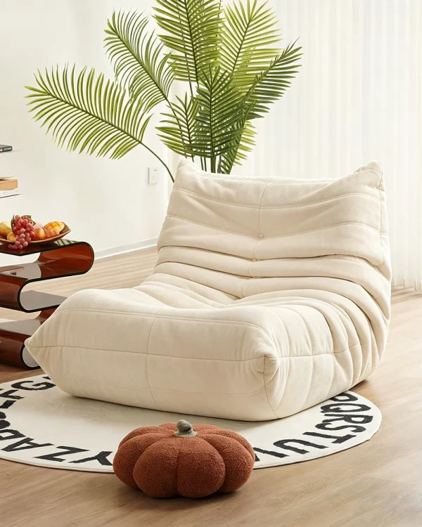 Alternative view of Accent Floor Sofa Bean Bag Lounge Chair for Living Room
