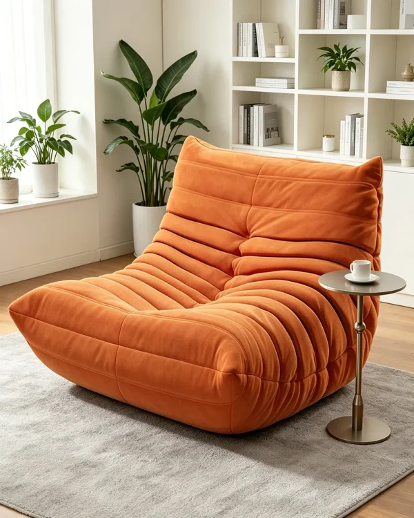Accent Floor Sofa Bean Bag Lounge Chair for Living Room