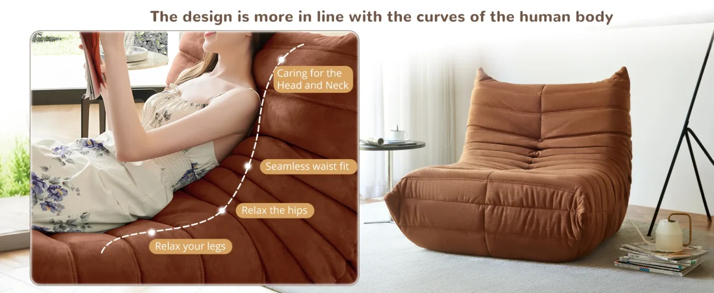 Togo Sofa Bean Bag Chair 6