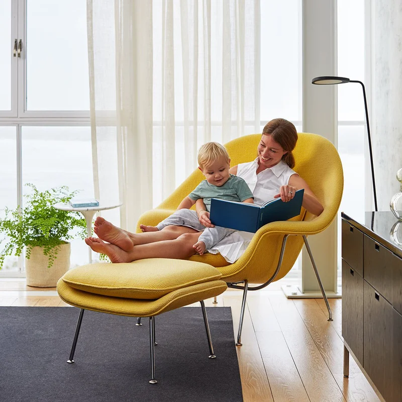 Womb Chair And Ottoman 1