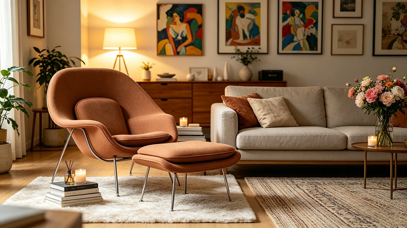 Womb Chair And Ottoman 13