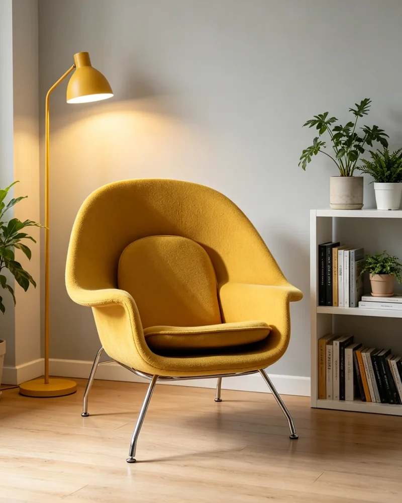 Womb Chair And Ottoman Accent Recliner Chair