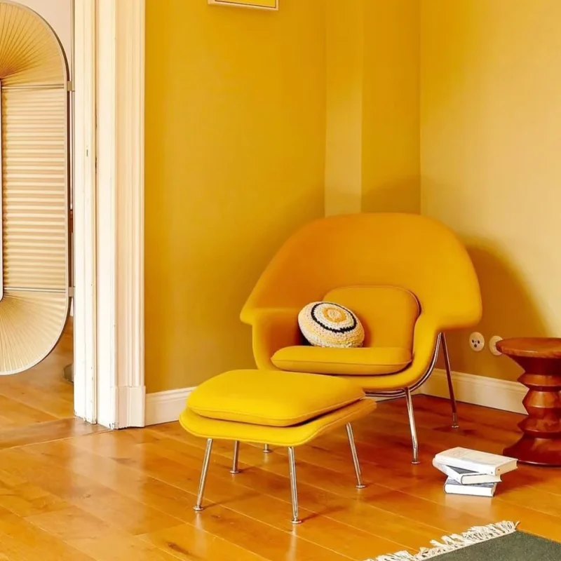 Womb Chair And Ottoman 5