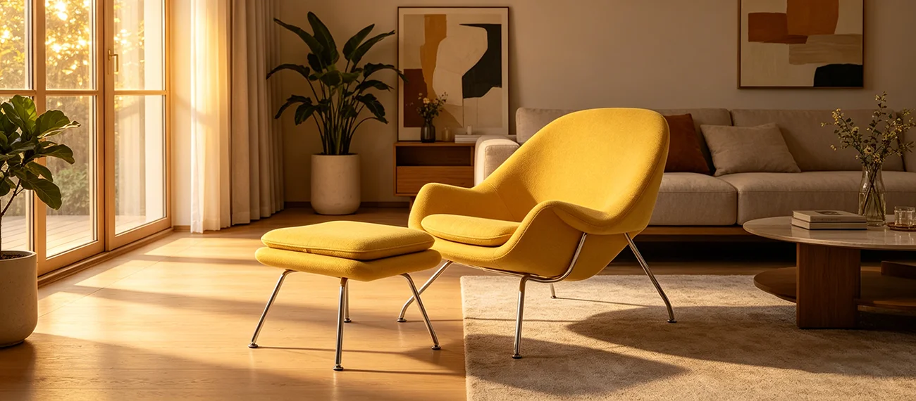 Womb Chair And Ottoman 9