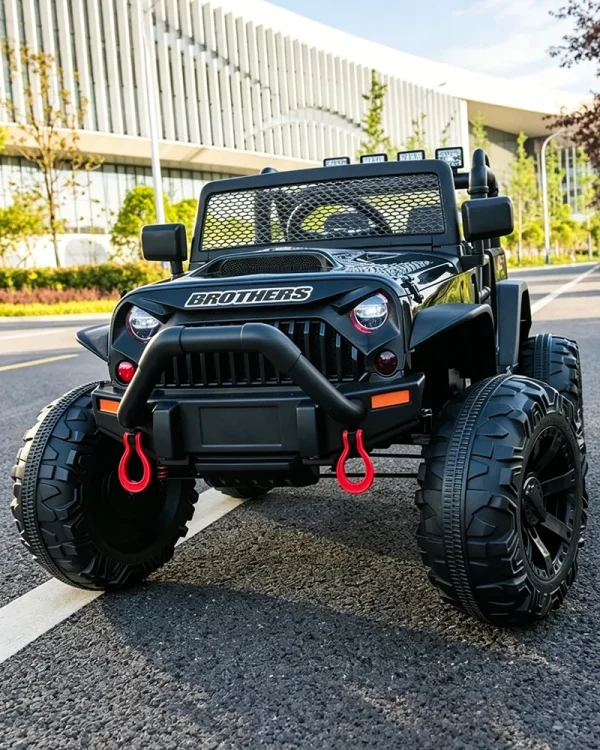 Alternative view of 2 Seater Kids Electric Ride On Car 12V Jeep Toy With Remote Control