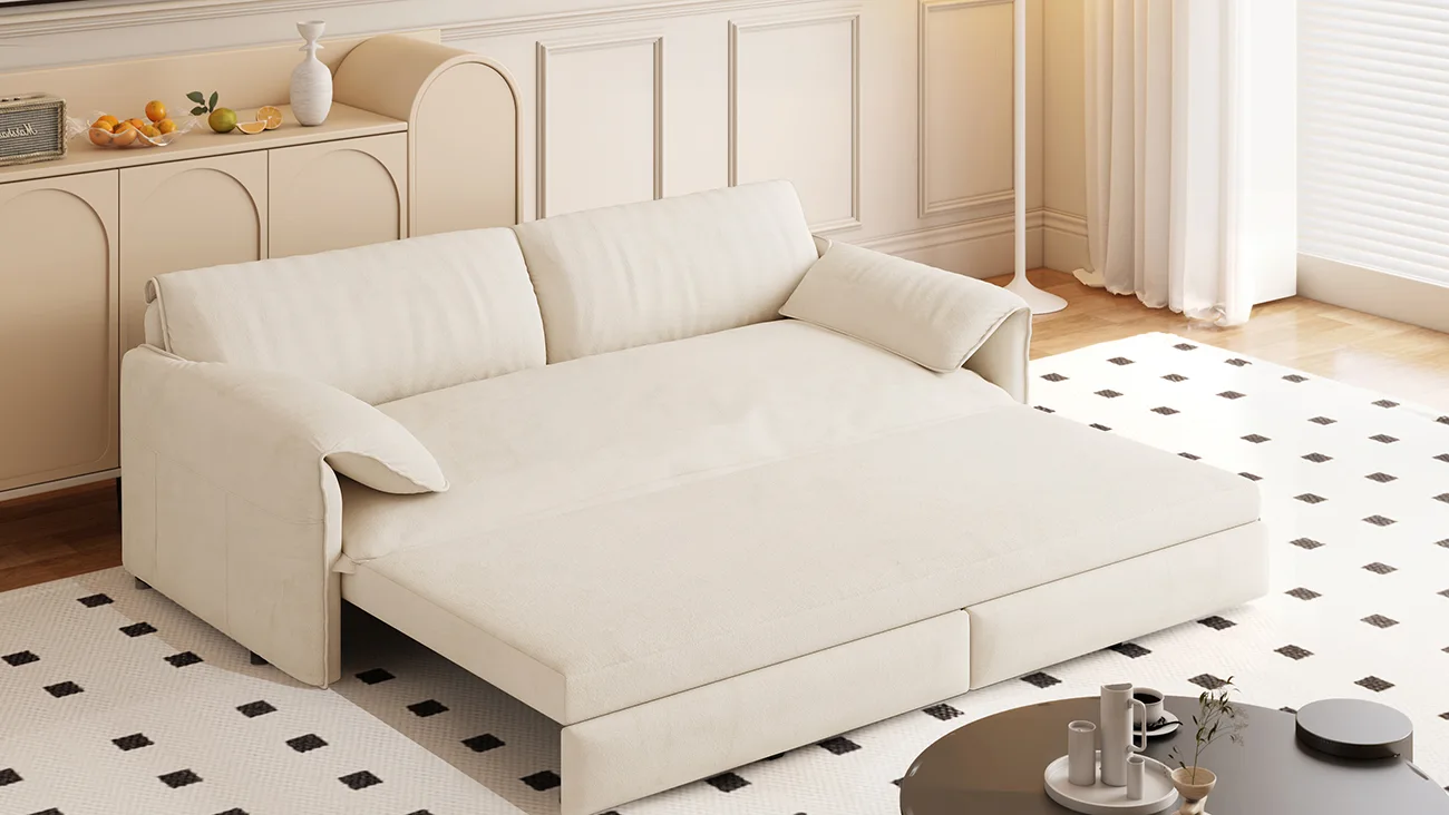 3 in 1 Convertible Sleeper Sofa Bed 1