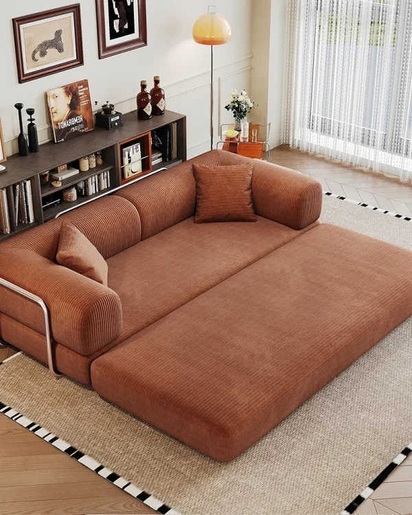 78.8 Loveseats Boneless Modular Sofa 13