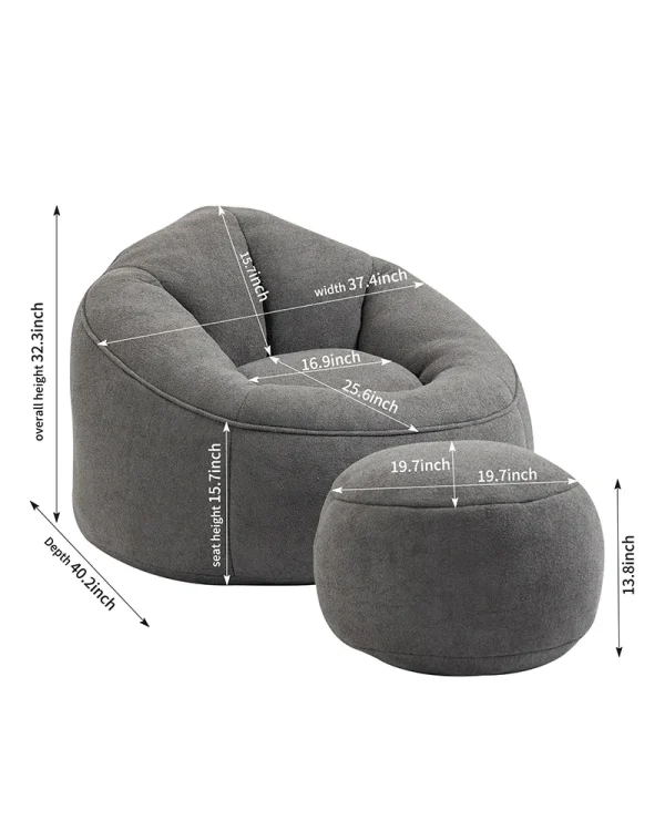 Bean Bag Couch Sofa Chair 12