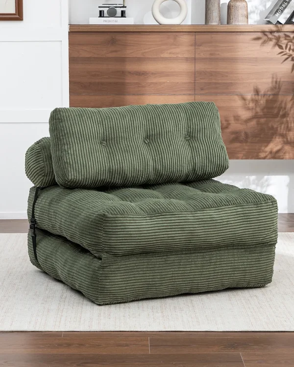 Comfy Folding Floor Sofa Convertible Sleeper Chair