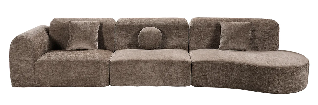 Curved Sectional Sofa 4