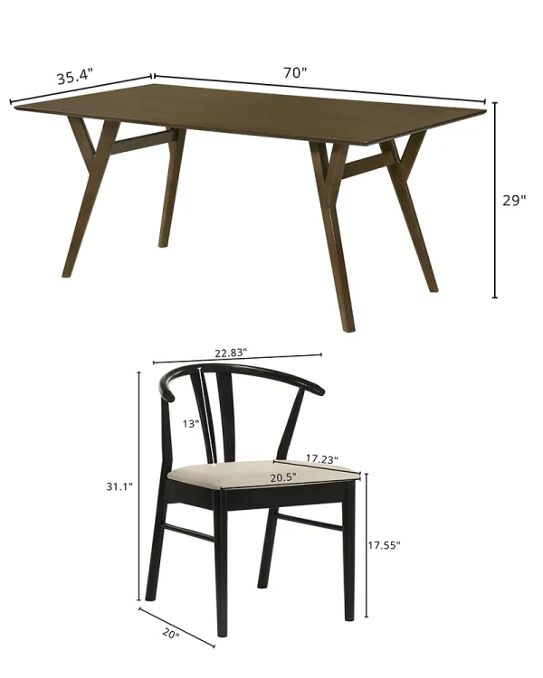 Dining Table and Chairs Set 10