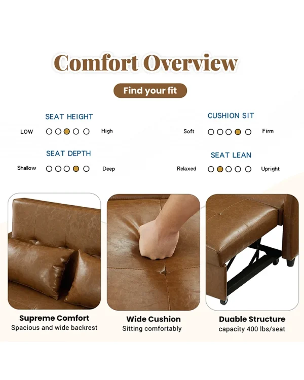 Folding Sleeper Sofa Bed 12
