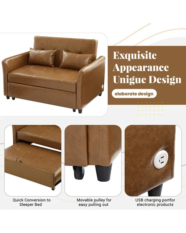 Folding Sleeper Sofa Bed 16