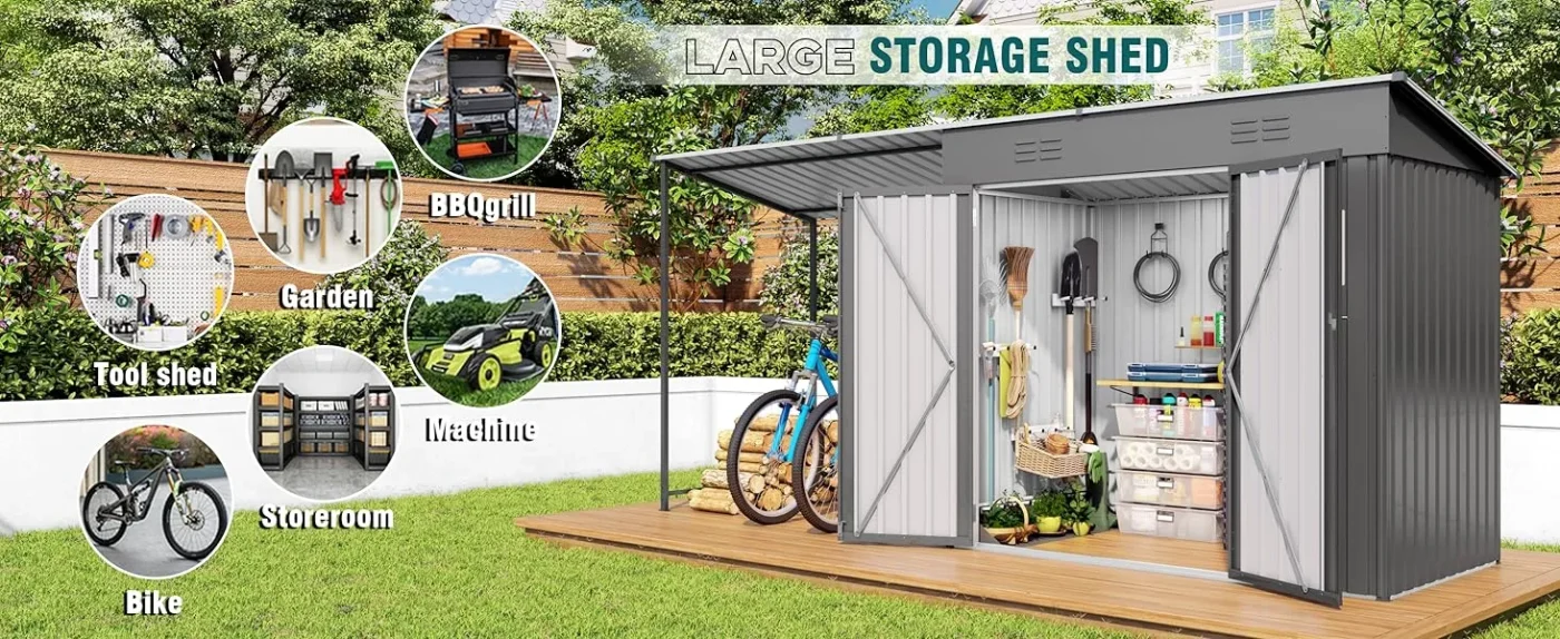 Heavy Duty Waterproof Storage Shed 2