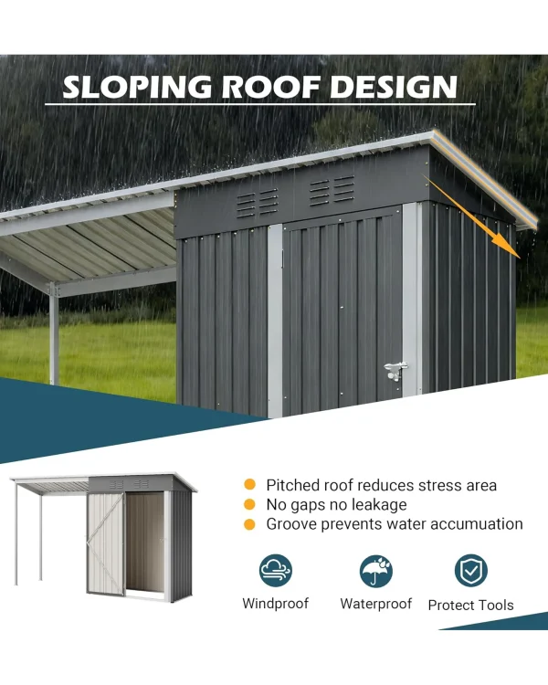 Heavy Duty Waterproof Storage Shed 5