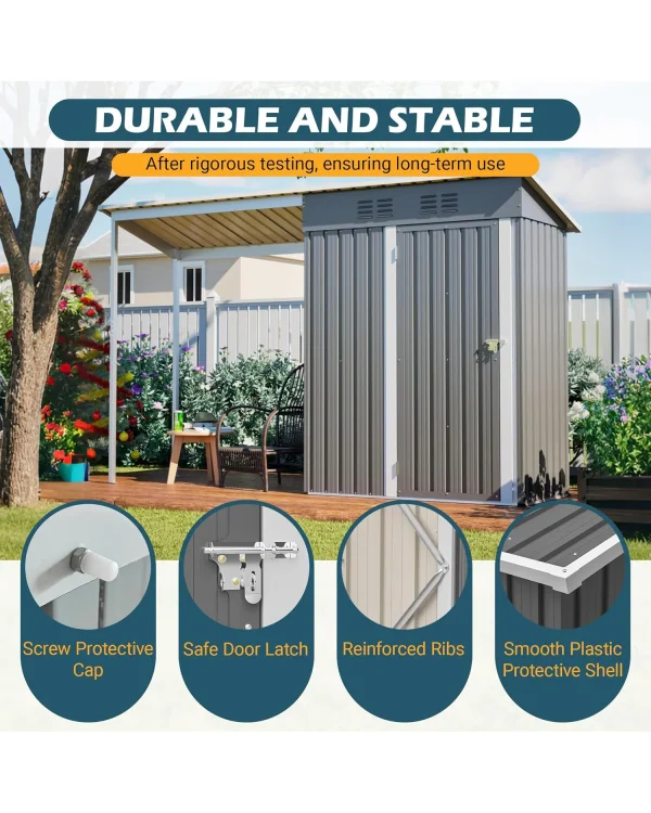 Heavy Duty Waterproof Storage Shed 9