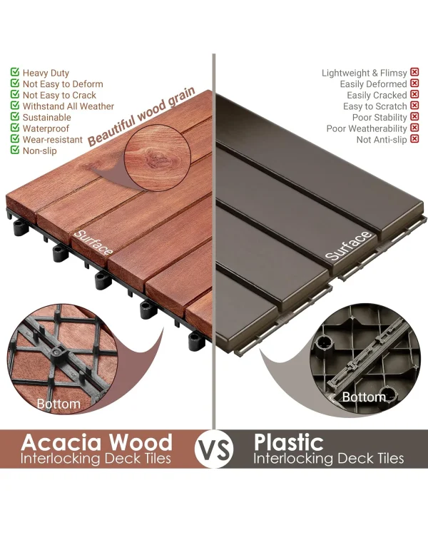 Interlocking Flooring Deck Tiles 16