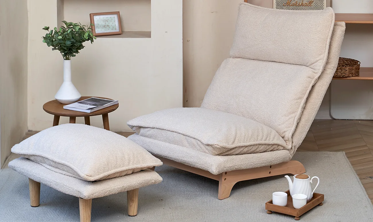 Lazy reclining Accent Chair 4 1