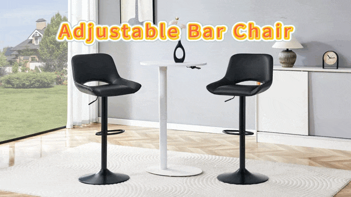 Leather Bar Stools 2 Pack 1