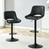 Leather Bar Stools 2 Pack 2