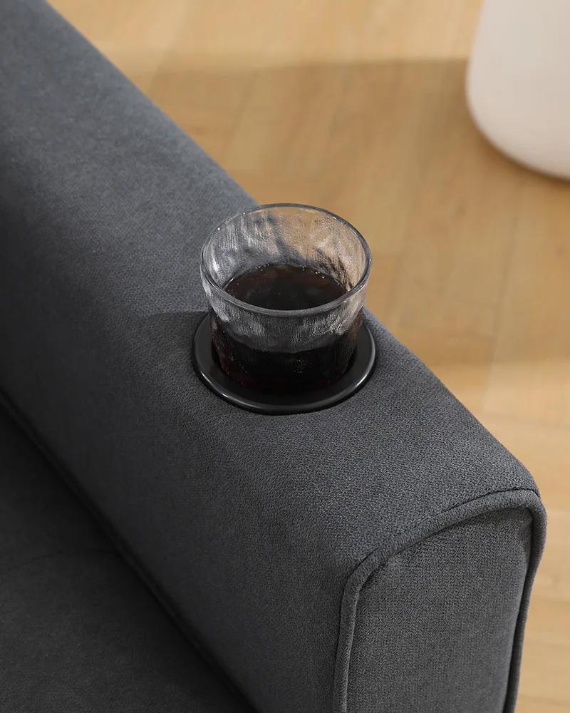 Foldable Loveseat Sofa bed with Pull Out Sleeper - Image 5