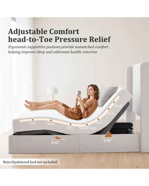 Massager Bed Frame Queen Size 3