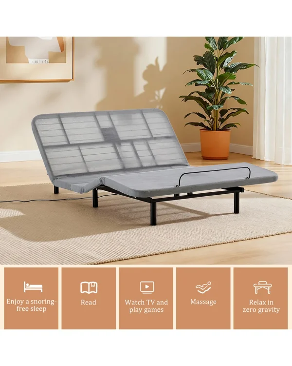 Massager Bed Frame Queen Size 8