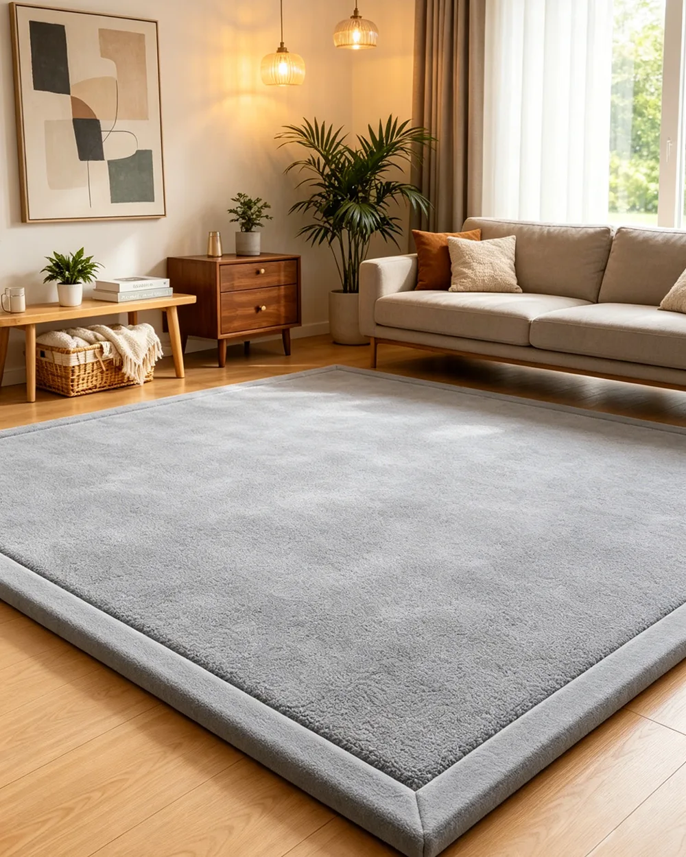Thick Memory Foam Baby Crawling Mats for Living Room - Image 2