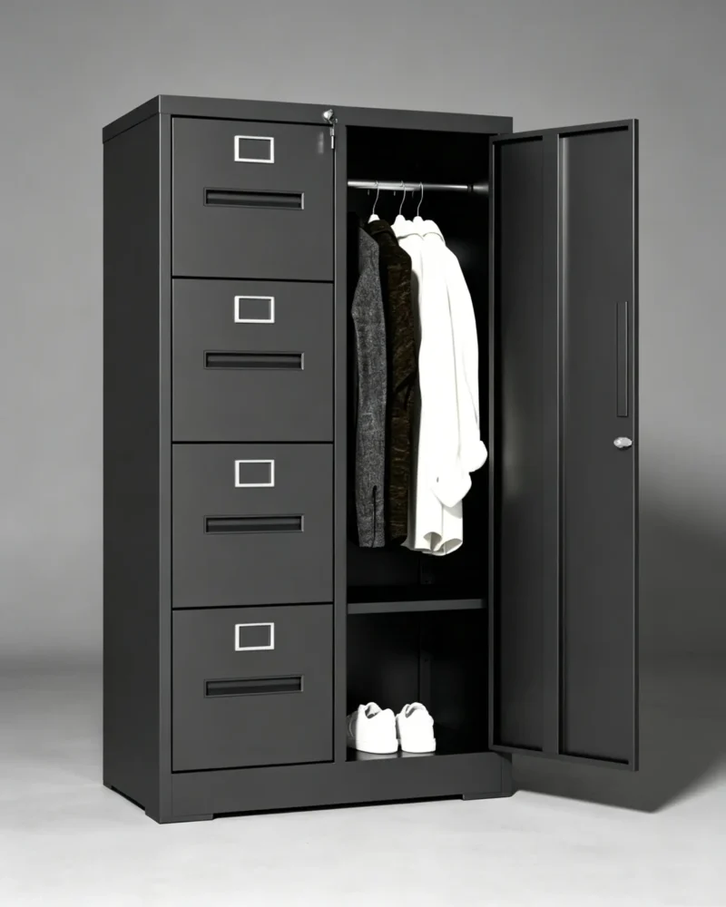 Office Storage Metal File Cabinets for Home Office with Lock - Image 9