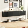 Minimalist Metal Frame Modular Storage Sideboard for Organizer