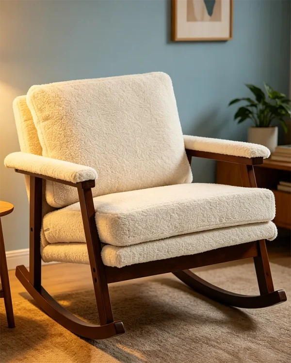 Mid Century Nursing Rocking Chair 3 1