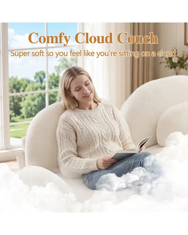 Modular 2 Seat Couch Sofa 11