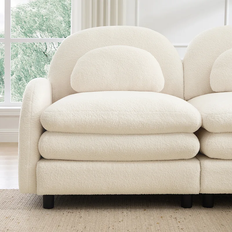 Modular 2 Seat Couch Sofa 15