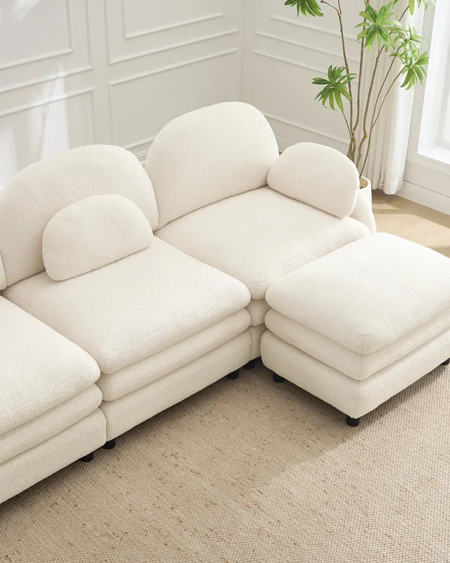 Modular 2 Seat Couch Sofa 18