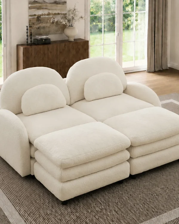 Modular 2 Seat Couch Sofa 3