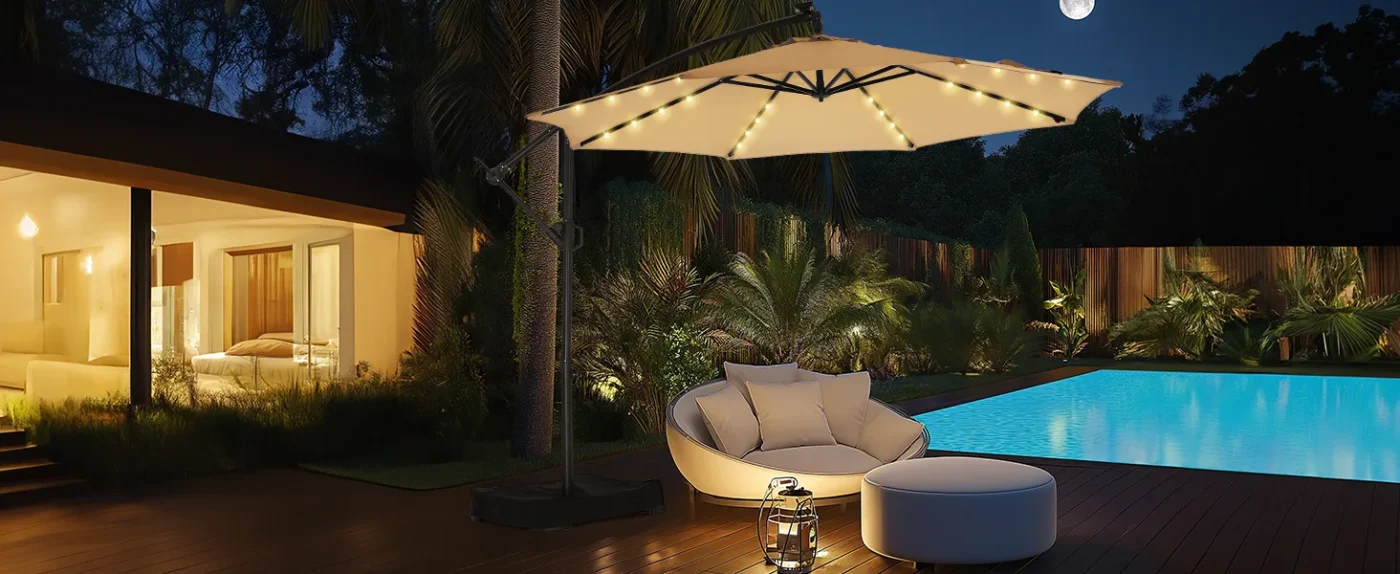 Offset Patio Umbrella 11