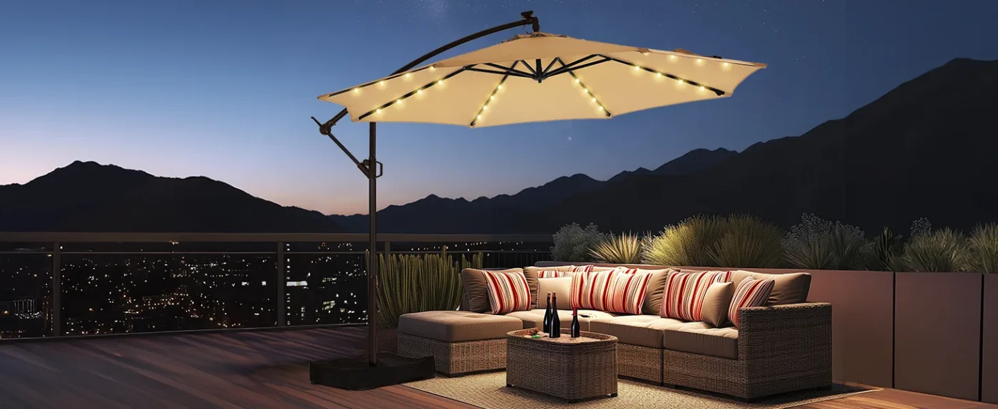 Offset Patio Umbrella 8