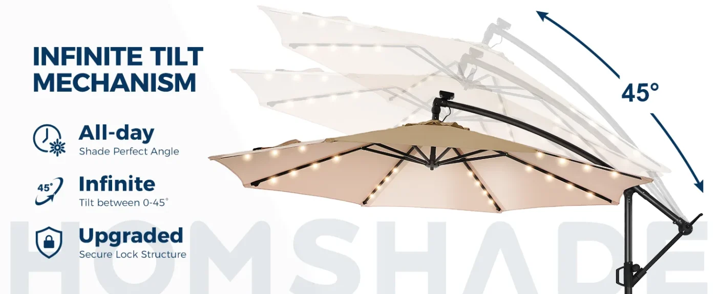 Offset Patio Umbrella 9