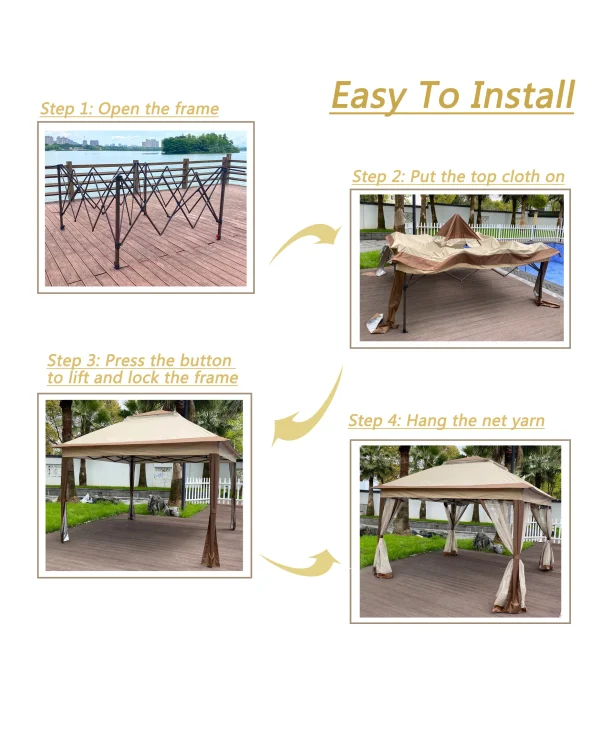 Outdoor Pop Up Gazebo 1