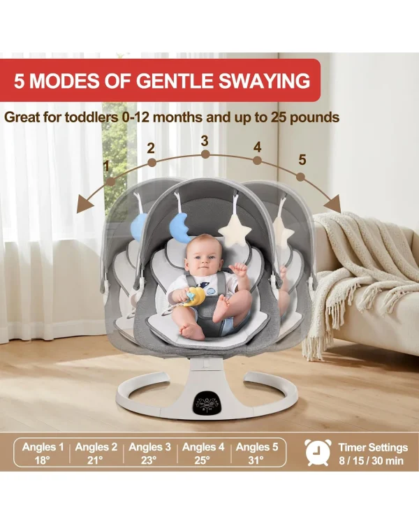 Portable Baby Swing 10