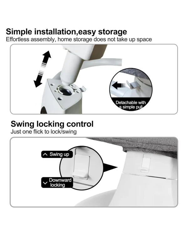 Portable Baby Swing 12