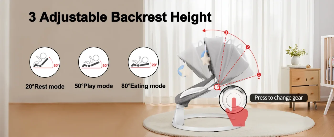 Portable Baby Swing 5