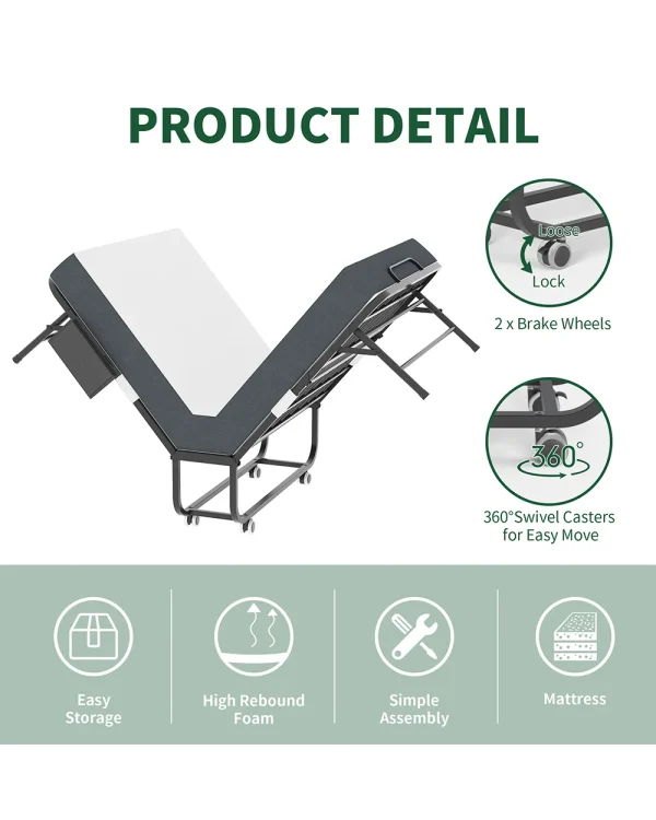 Portable Foldable Bed 11