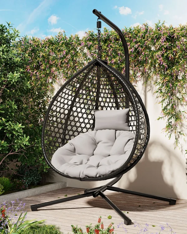 Rattan Hanging Egg Chair 2