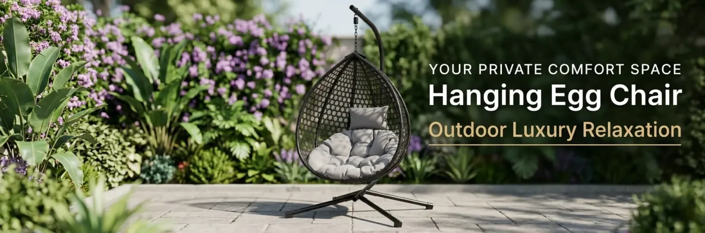 Rattan Hanging Egg Chair 8