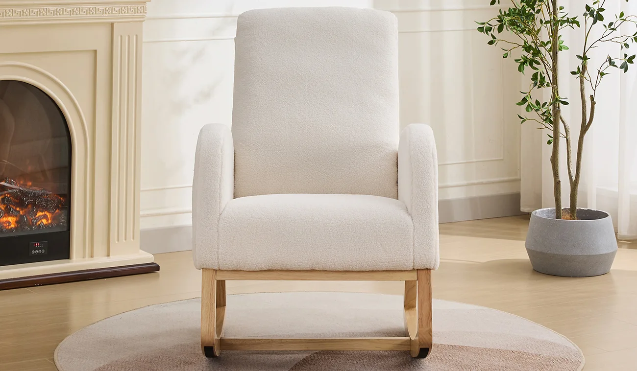 Rocking Accent Armchair 9