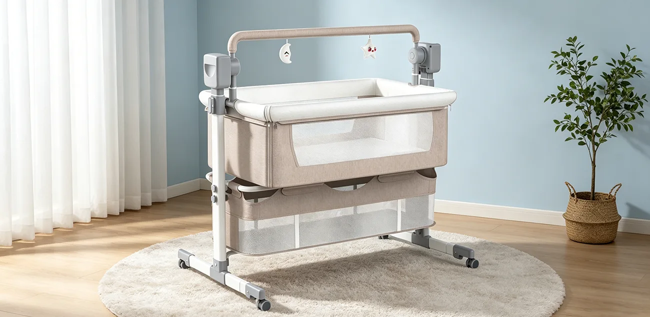 Rocking Bedside Crib 1