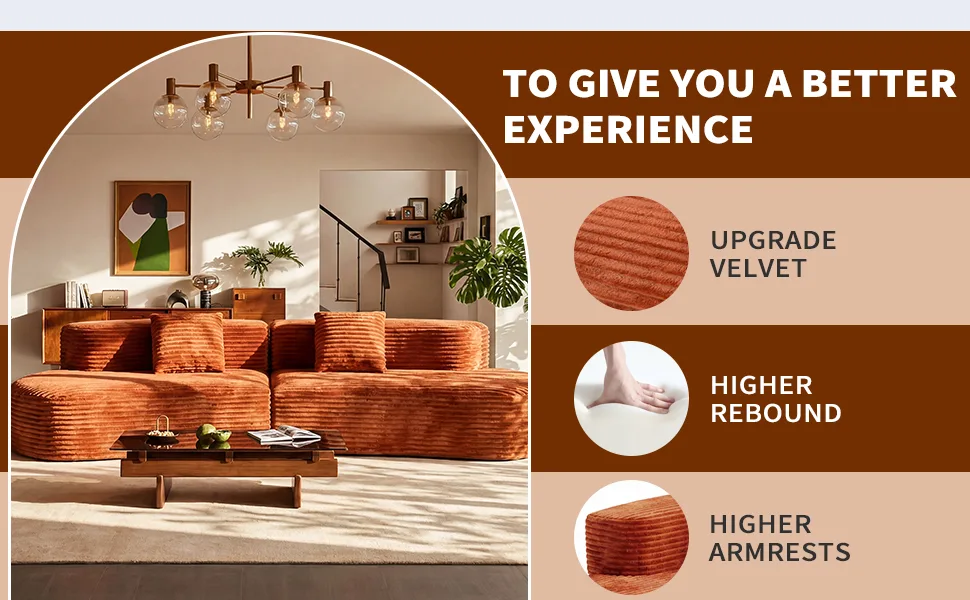 Sectional Combination Sofa 12