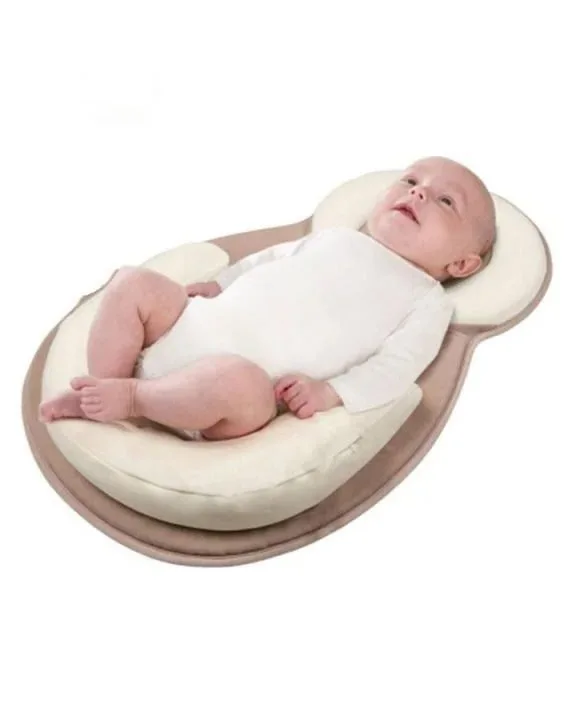 Portable Baby Lounger Organic Cotton Snuggle Nest Bassinet - Image 9