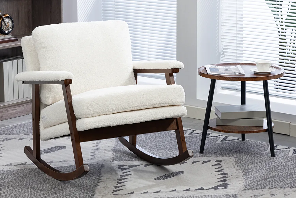Wood Reading Armchair 2
